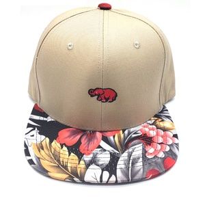 Flower Print Snapback P.E.
